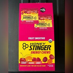 Pack of 12 Honey Stinger Energy Chews Fruit Smoothie